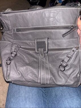 Rosetti Gray Shoulder Bag